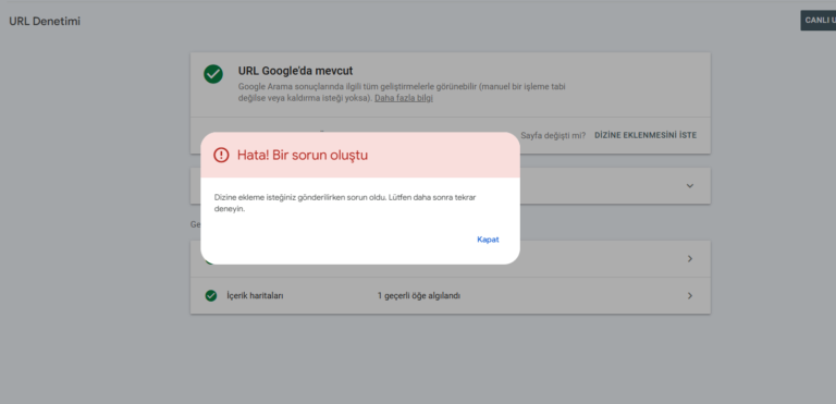 search-consale-url-hatası